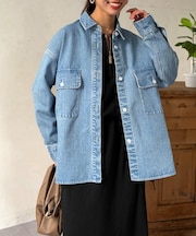 デニムシャツジャケット