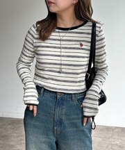 【U.S. POLO ASSN.】クルーネックロンT