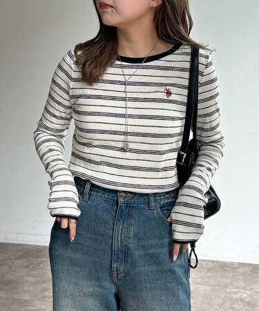 【U.S. POLO ASSN.】クルーネックロンT