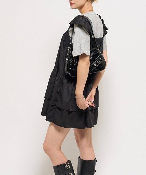 【WHO'S WHO gallery】ティアードミニワンピ