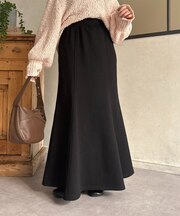裏毛Iラインマーメイドスカート