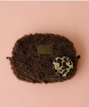 【Kastane】Fluffy&mirror pouch