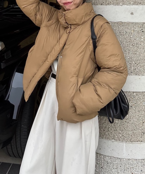 【CAPRICIEUX LE'MAGE】2WAY中綿パフジャケット