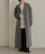 【Omekashi】ウールリバーロングコート