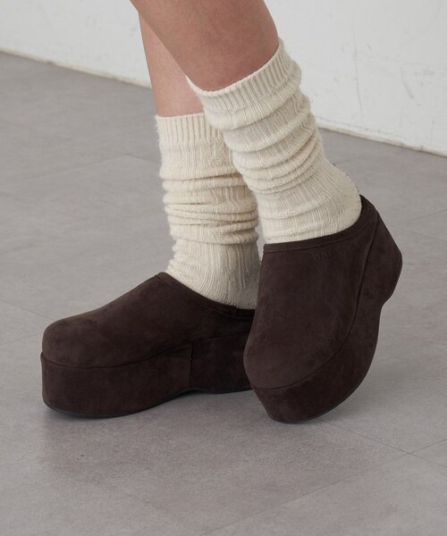 RAY CASSIN】厚底ムートンスリッポン｜パルグループアウトレットの