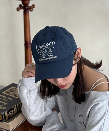 ユニコーンカラーキャップ