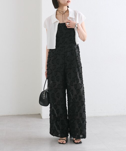 【mystic】ハートキャミサロペット