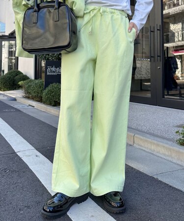 【CIAOPANIC TYPY】10ozワイドデニムイージーパンツ
