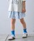 【CIAOPANIC TYPY】【KIDS】ムジ花柄ティアードスコート