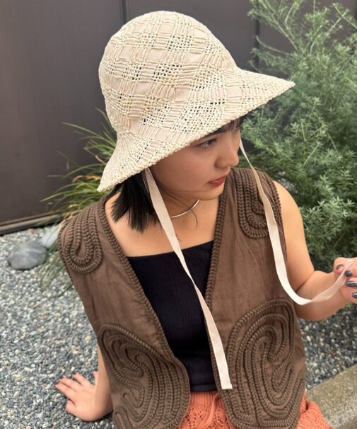 【CIAOPANIC TYPY】【Aguni】紐付きペーパーHAT