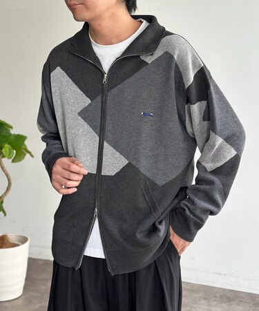 【PENNEYS】ジップカーディガン