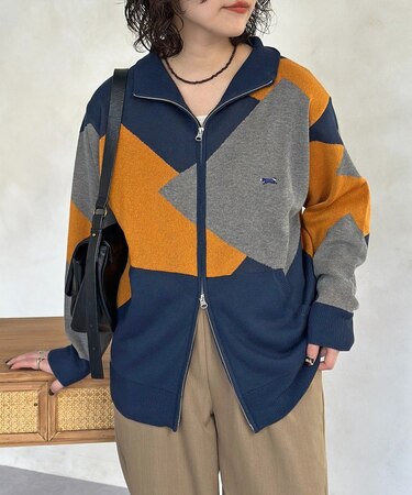 【PENNEYS】ジップカーディガン