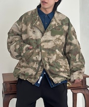 総柄ショートモッズ