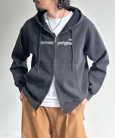 パウダー加工ダンボールジップパーカー