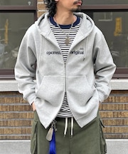 パウダー加工ダンボールジップパーカー