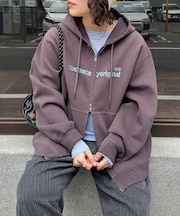 パウダー加工ダンボールジップパーカー