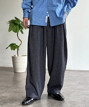 2タックサマーツイードトラウザー