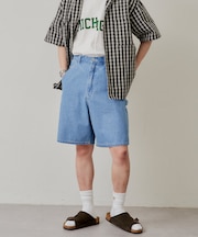 【Kastane】デニムペインターショーツ