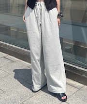 【Kastane】ストレッチシアサッカーイージーパンツ