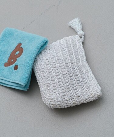 【Kastane】ラメクロシェポーチ