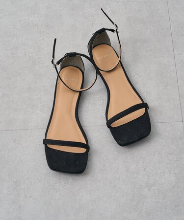 【SHENERY】スクエアトゥストラップサンダル