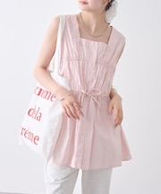 【mystic】ストライプタンクブラウス