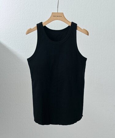 【SHENERY】カップ付アメスリタンクトップ