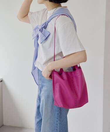 【ear PAPILLONNER】センターポイントトートバッグS