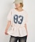 【WHO'S WHO gallery】ナンバリングチュニックTEE