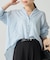 【Loungedress】リネンバックタイシャツ
