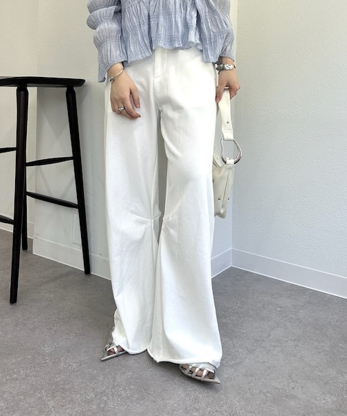 【mystic】カーブスウェットパンツ