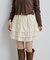 【Kastane】コットンフリルミニスカート