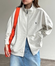 【U.S. POLO ASSN.】裏毛スタンドジップブルゾン