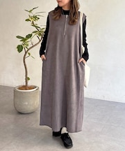 インナーセットフェイクスエードジャンスカ