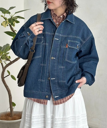 メッシュデニムトラッカージャケット