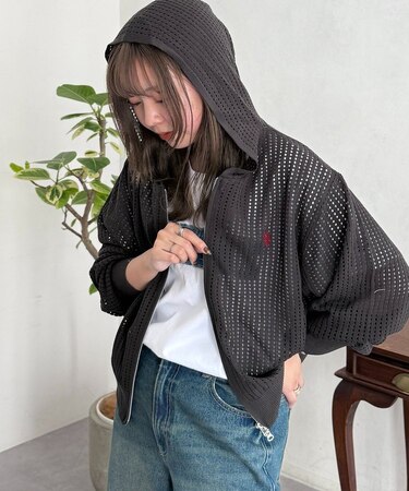 【U.S. POLO ASSN. 】メッシュジップパーカー