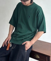 【U.S. POLO ASSN. 】ドライタッチ半袖ニット