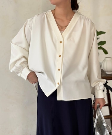 着流しシャツカーディガン