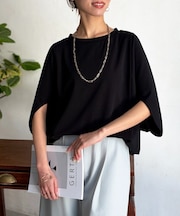 梨地ヤッコスリーブプルオーバー