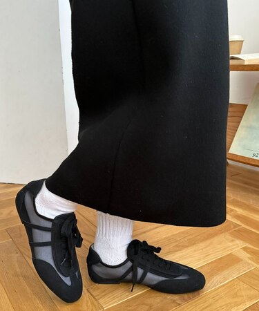 【Discoat】シアーバレエスニーカー