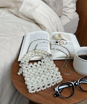 【Discoat】丸ビーズミニバッグ