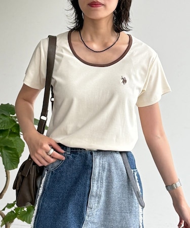 【U.S. POLO ASSN.】UネックT