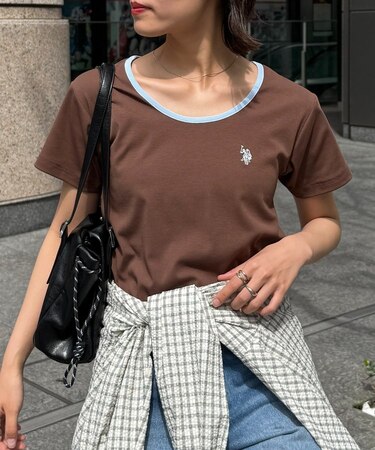 【U.S. POLO ASSN.】UネックT