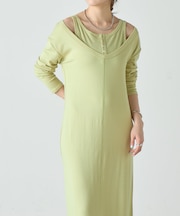 【SHENERY】レイヤードカットソーワンピース