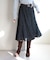 【Kastane】ドットシアーミドルスカート