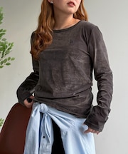 【U.S. POLO ASSN.】シアーベロアロンT