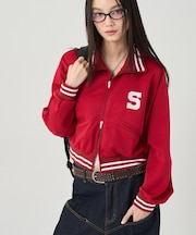 【WHO'S WHO gallery】Sロゴコンパクトトラックジャケット