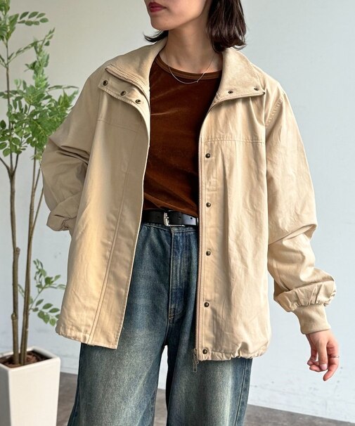 スタンドリブブルゾン