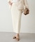 【Loungedress】スムースニットタイトスカート