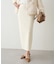 【Loungedress】スムースニットタイトスカート